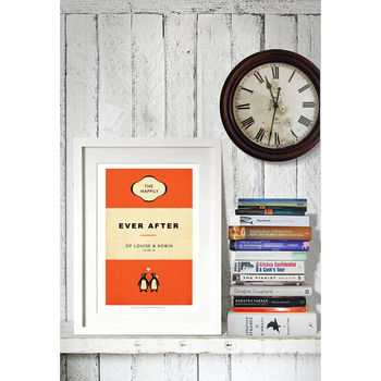 'The Happily Ever After Of…'Personalised' Print, 2 of 4