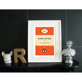 'The Happily Ever After Of…'Personalised' Print, 3 of 4