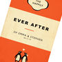 'The Happily Ever After Of…'Personalised' Print, thumbnail 4 of 4