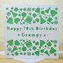 Personalised Laser Cut Birthday Card, thumbnail 6 of 7