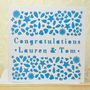 Personalised Laser Cut Engagement Card, thumbnail 3 of 7