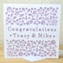 Personalised Laser Cut Engagement Card, thumbnail 4 of 7