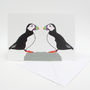 Puffin Greetings Card, thumbnail 1 of 2