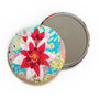 Cloud Lily Silk Covered Compact Mirror, thumbnail 1 of 3