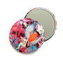 Ruby Glade Silk Covered Compact Mirror, thumbnail 1 of 3
