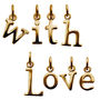 Selection Of Gold Plated Letter Charms, thumbnail 2 of 12