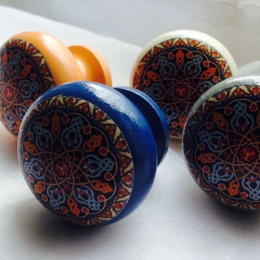 Moroccan Bazaar Door Drawer Cupboard Knob By Surface Candy   Original Moroccan Bazaar Door Drawer Cupboard Knobs 