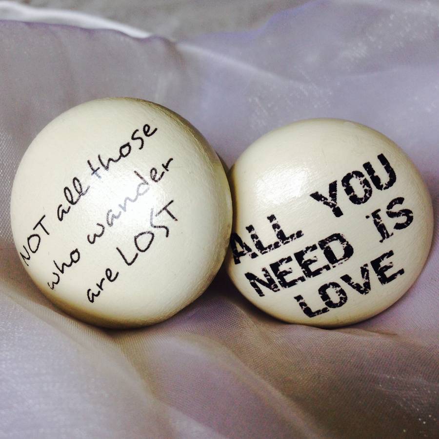 Personalised Door Drawer Cupboard Knob Pair By Surface Candy