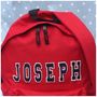 Personalised Applique Name Backpack, thumbnail 4 of 12
