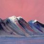 Purple Mountains Original Oil Painting, thumbnail 2 of 3