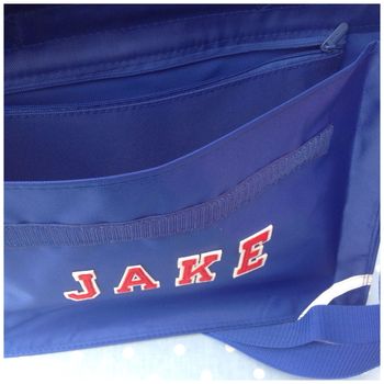 Personalised School Music Book Bag Various Colours, 7 of 8