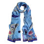 Passion Blue Scarf, thumbnail 4 of 6