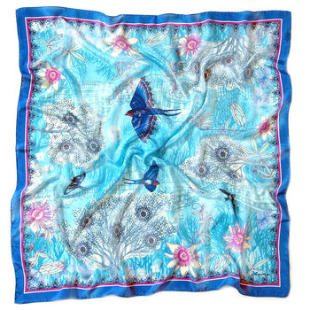 Passion Blue Scarf, 5 of 6