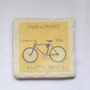 Set Of Four Ceramic Tour De France Cycling Coasters, thumbnail 8 of 9