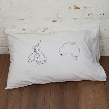 Personalised Map Pillowcase, 2 of 9