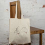 Personalised Maps Tote Bag. Any Two Countries, thumbnail 1 of 9