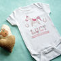 Personalised Horse Baby Vest, thumbnail 2 of 5