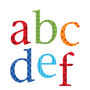 Childrens Alphabet Wall Stickers Upper And Lower Case, thumbnail 4 of 7