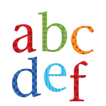 Childrens Alphabet Wall Stickers Upper And Lower Case, 4 of 7