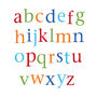 Childrens Alphabet Wall Stickers Upper And Lower Case, thumbnail 6 of 7