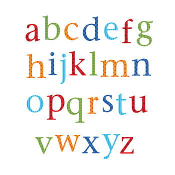Childrens Alphabet Wall Stickers Upper And Lower Case, 6 of 7