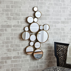 Vintage And Unusual Mirrors Notonthehighstreet Funky Circles Mirror Mirrors