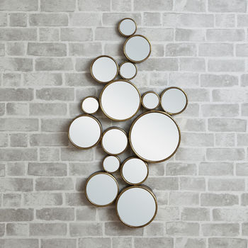 'funky' circles mirror by decorative mirrors online ...