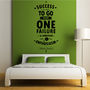 'Success Is The Ability To…' Wall Sticker, thumbnail 1 of 3