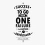 'Success Is The Ability To…' Wall Sticker, thumbnail 2 of 3