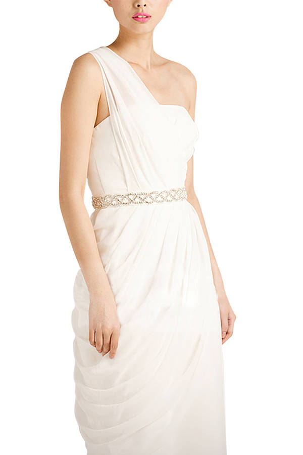 One Shoulder Mermaid Wedding Dress By Elliot Claire London ...
