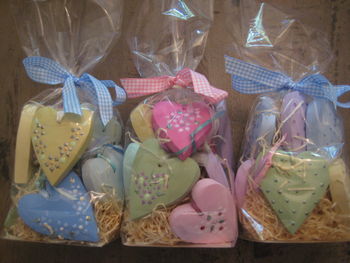 Valentine/Decorated Hearts On Ribbon, 7 of 11