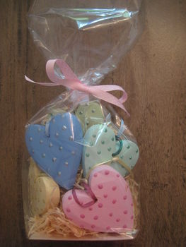 Valentine/Decorated Hearts On Ribbon, 8 of 11