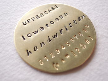 Personalised Initial Disc Necklace, 6 of 6
