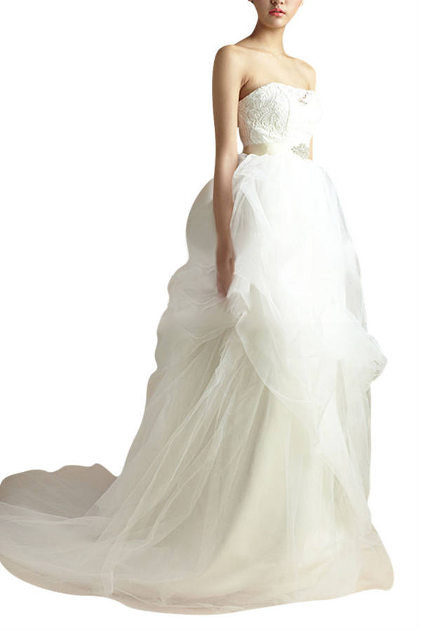 tulle ball gown wedding skirt