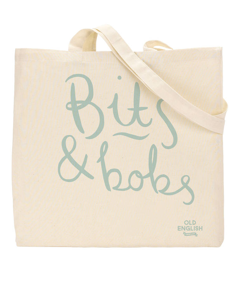 Bits And Bobs Tote Bag By Old English Company