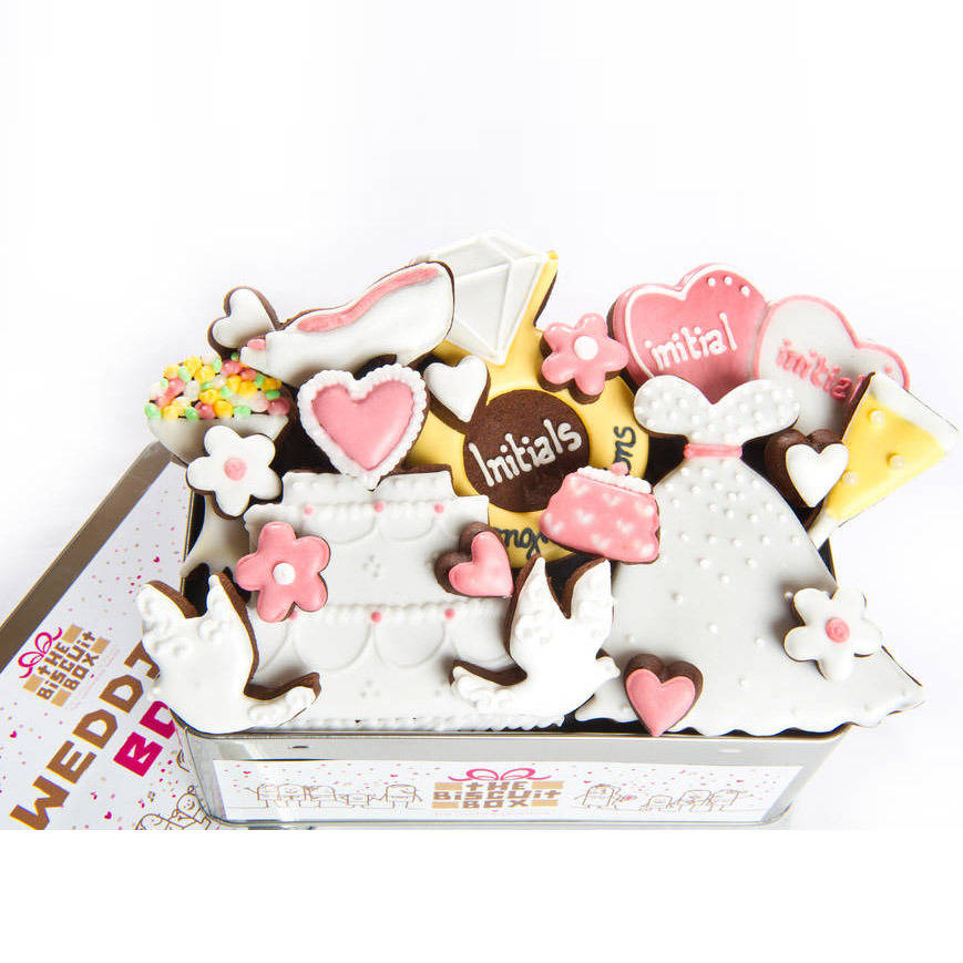 Personalised Wedding Biscuit Tin