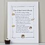 Personalised Cake Print With Cake Poem, thumbnail 2 of 6