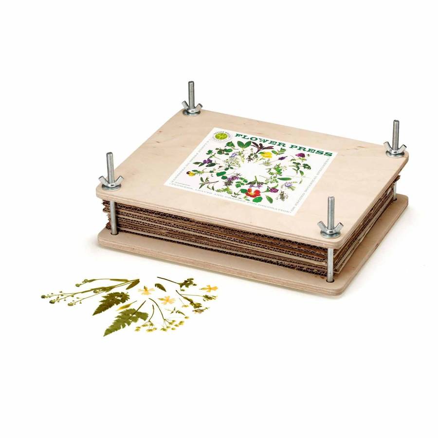 Large Wooden Flower Press By Garden Selections