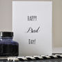 'Happy Dad Day' Fathers Day Card, thumbnail 3 of 4