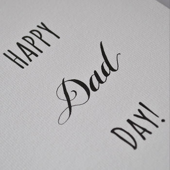 'Happy Dad Day' Fathers Day Card, 4 of 4