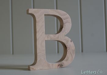 Oak Wooden Letter, 4 of 7