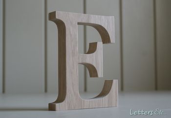 Oak Wooden Letter, 6 of 7