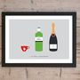 Personalised 'Love Tea, Adore Gin, Worship Champagne', thumbnail 2 of 8