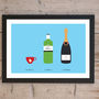 Personalised 'Love Tea, Adore Gin, Worship Champagne', thumbnail 3 of 8