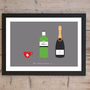 Personalised 'Love Tea, Adore Gin, Worship Champagne', thumbnail 6 of 8