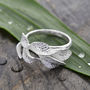 Sterling Silver Laurel Leaf Ring, thumbnail 4 of 5