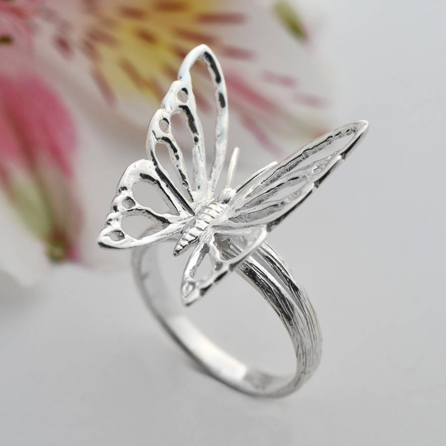 Allure Of Butterfly Rings