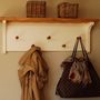 Simple Peg Rail With Oak Shelf In A Choice Of Colours, thumbnail 1 of 6
