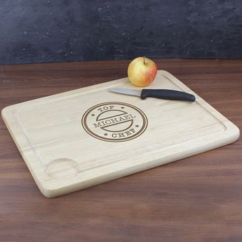 Personalised 'Top Chef' Carving Board, 2 of 2