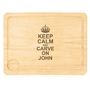Personalised 'Carve On' Wooden Carving Board, thumbnail 1 of 2